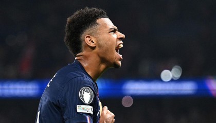 华体会功能-杜埃巴黎生涯欧冠淘汰赛已打入7球，队史仅次于姆巴佩